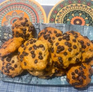 Healthy Banana & Oat Cookies